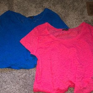 Two tops from Express